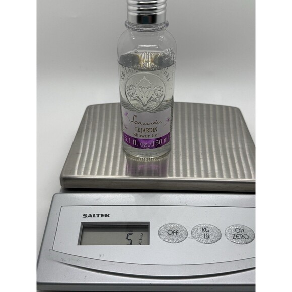 LE JARDIN NATUREL Lavender Shower Gel 5.1 FLOZ & Hand Cream 1 FLOZ W/Shea Butter - Picture 9 of 11